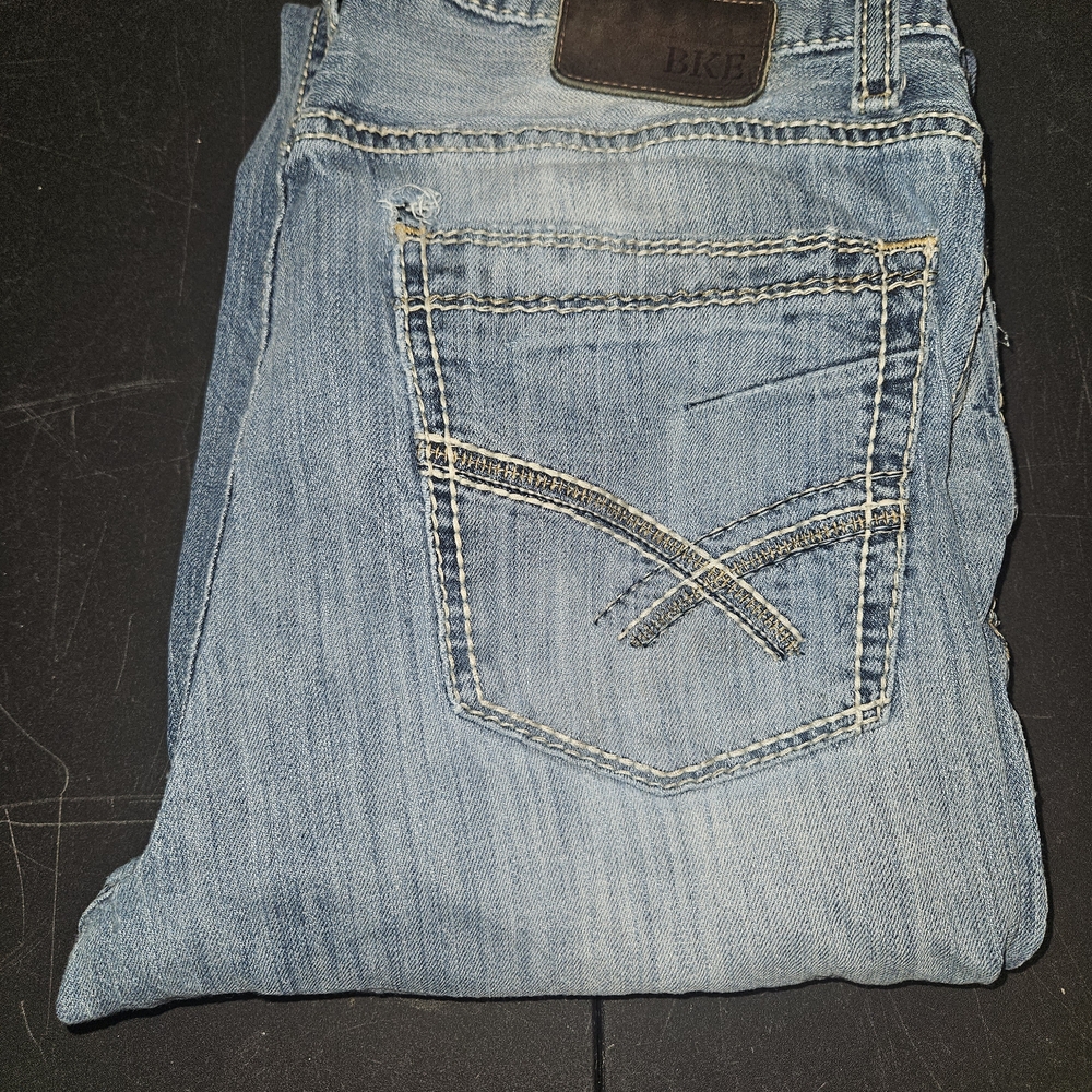 BKE Light Blue Tyler Bootcut Jeans